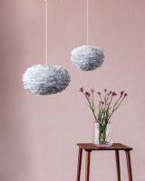 Umage EOS Micro, Lysegrå m/ hvid pendel