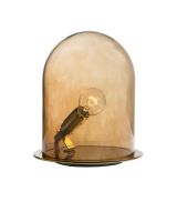 Ebb & Flow - Glow In A Dome - Bordlampe, Chestnut