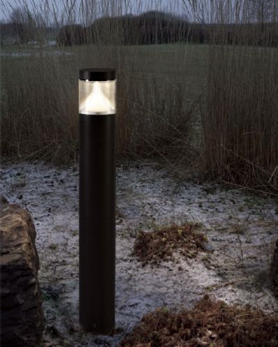 Norlys Egersund Mini Pullert, 85cm, Aluminium