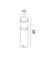 Norlys Egersund Mini Pullert, 49cm