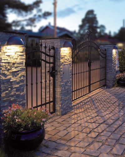 Norlys Halden Downlight LED Væglampe - Udendørs - Hvid