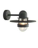 Norlys Bergen Væglampe - Udendørs - Sort