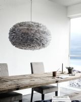 Umage EOS X-Large, Lysegrå m/ hvid pendel