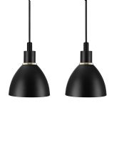 Nordlux Ray Pendel 2 stk - Sort