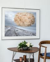 Umage EOS Medium, lysebrun m/ hvid pendel