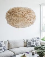 EOS X-Large, Lysebrun m/ hvid pendel