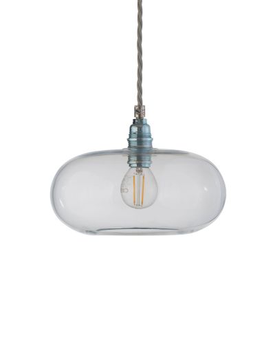 Ebb & Flow Horizon Pendel - Ø21 - Klar/Sølv