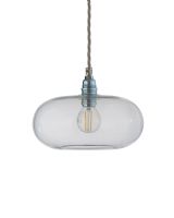 Ebb & Flow Horizon Pendel - Ø21 - Klar/Sølv