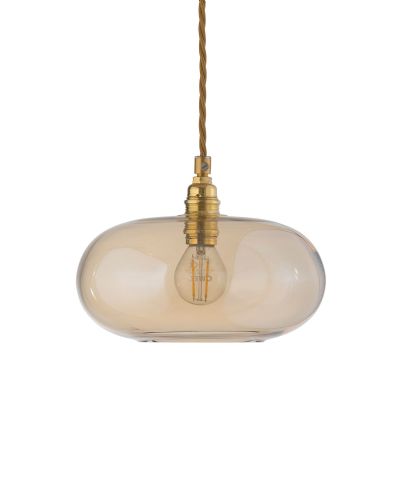 Ebb & Flow Horizon Pendel - Ø21 - Golden Smoke/Guld