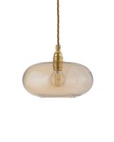 Ebb & Flow Horizon Pendel - Ø21 - Golden Smoke/Guld