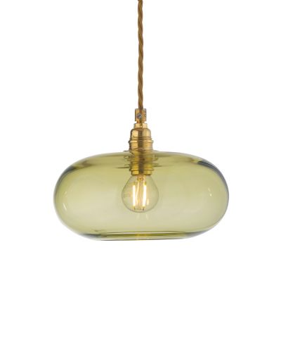 Ebb & Flow Horizon Pendel - Ø21 - Olive/Guld