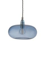 Ebb & Flow Horizon Pendel - Ø21 - Deep Blue/Sølv