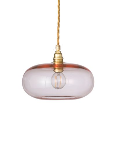 Ebb & Flow Horizon Pendel - Ø21 - Bright Coral/Guld