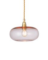 Ebb & Flow Horizon Pendel - Ø21 - Bright Coral/Guld