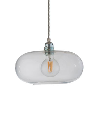 Ebb & Flow Horizon Pendel - Ø29 - Klar/Sølv