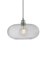 Ebb & Flow Horizon Pendel - Ø29 - Klar/Sølv