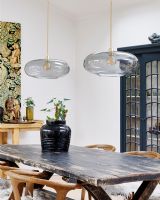 Ebb & Flow Horizon Pendel - Ø29 - Klar/Sølv