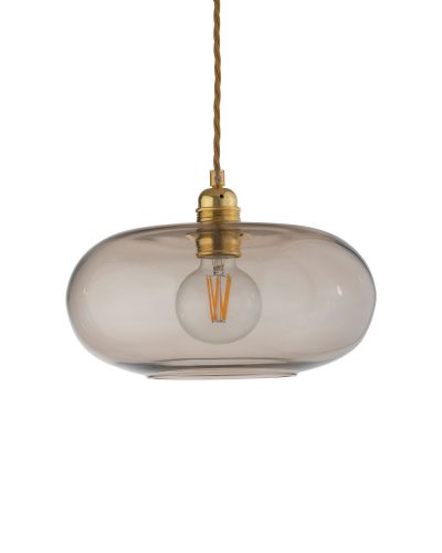 Ebb & Flow Horizon Pendel - Ø29 - Chestnut Brown/Guld