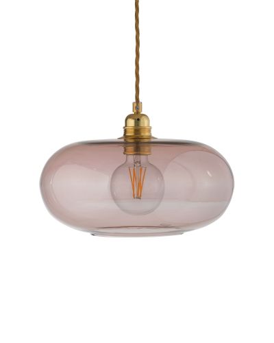 Ebb & Flow Horizon Pendel - Ø29 - Obsidian/Guld