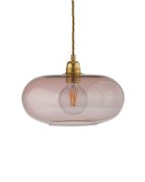 Ebb & Flow Horizon Pendel - Ø29 - Obsidian/Guld