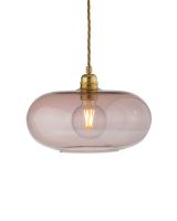 Ebb & Flow Horizon Pendel - Ø29 - Obsidian/Guld