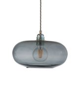 Ebb & Flow Horizon Pendel - Ø29 - Smokey Grey/Sølv