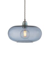 Ebb & Flow Horizon Pendel - Ø29 - Deep Blue/Sølv