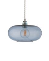 Ebb & Flow Horizon Pendel - Ø29 - Deep Blue/Sølv