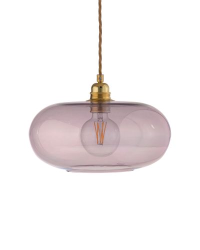 Ebb & Flow Horizon Pendel - Ø29 - Bright Coral/Guld