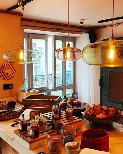 Ebb & Flow Horizon Pendel - Ø36 - Klar/Sølv