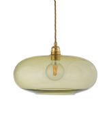 Ebb & Flow Horizon Pendel - Ø36 - Olive/Guld