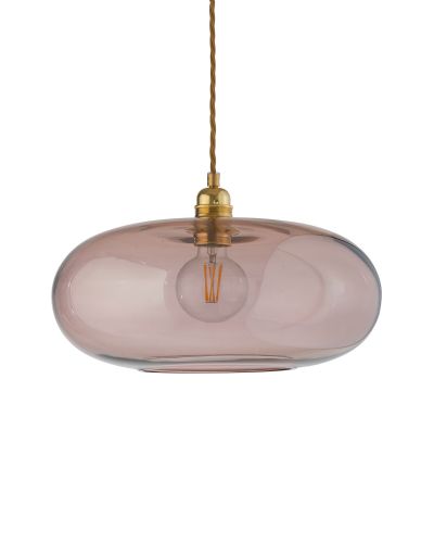 Ebb & Flow Horizon Pendel - Ø36 - Obsidian/Guld