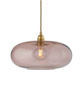 Ebb & Flow Horizon Pendel - Ø36 - Obsidian/Guld