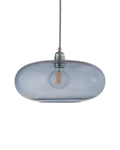 Ebb & Flow Horizon Pendel - Ø36 - Deep Blue/Sølv