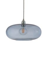 Ebb & Flow Horizon Pendel - Ø36 - Deep Blue/Sølv