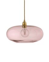 Ebb & Flow Horizon Pendel - Ø36 - Bright Coral/Guld