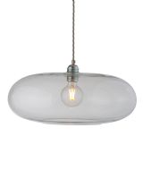 Ebb & Flow Horizon Pendel - Ø45 - Klar/Sølv