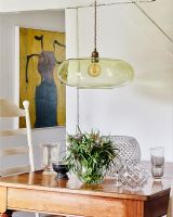 Ebb & Flow Horizon Pendel - Ø45 - Olive/Guld