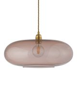 Ebb & Flow Horizon Pendel - Ø45 - Obsidian/Guld