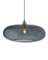 Ebb & Flow Horizon Pendel - Ø45 - Smokey Grey/Sølv