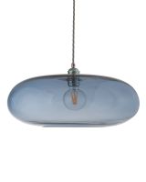 Ebb & Flow Horizon Pendel - Ø45 - Deep Blue/Sølv