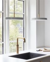 Asteria Mini Pendel - Mist/Lys grå