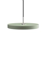 Asteria Mini Pendel - Oliven m. stål cover