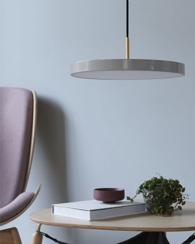 Asteria Pendel - Mist/Lys grå
