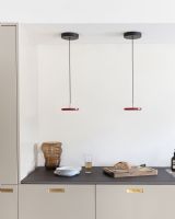 Asteria Micro Pendel - Ruby/Rød