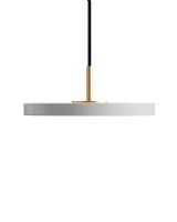 Asteria Micro Pendel - Mist/Lys grå