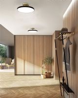 Asteria Up Medium Loftlampe - Sort