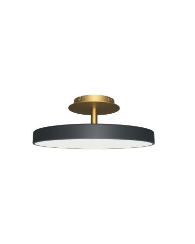 Asteria Up Medium Loftlampe - Antracit/Grå