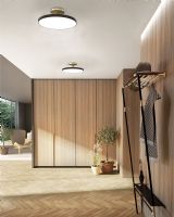 Asteria Up Medium Loftlampe - Antracit/Grå