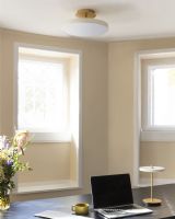 Asteria Up Medium Loftlampe - Pearl/Hvid